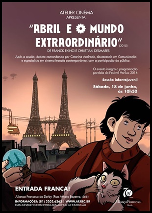 Abril e o Mundo Extraordinário (2015)